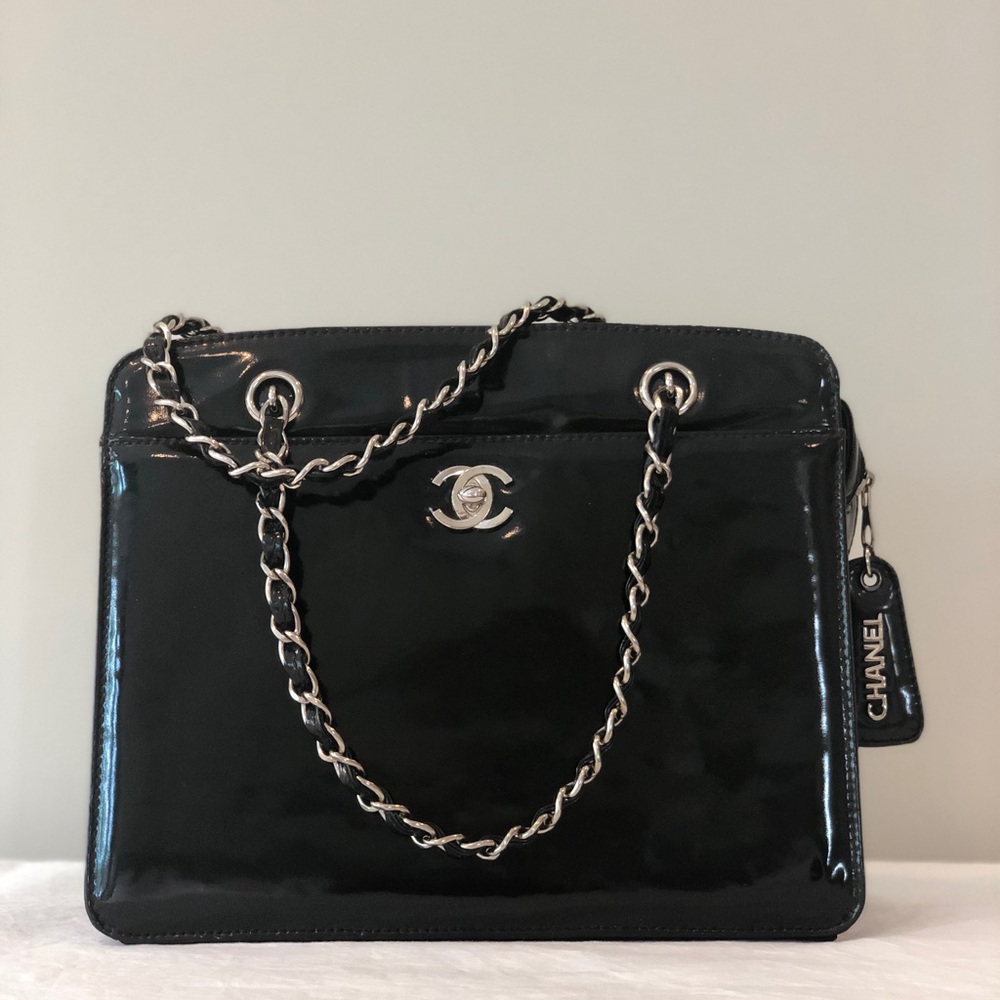 Chanel Patent Leather Handbag